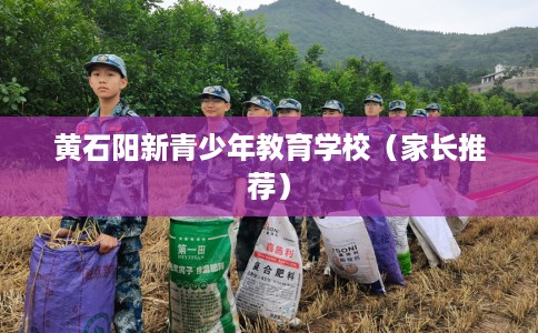 黄石阳新青少年教育学校（家长推荐）