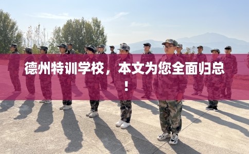 德州特训学校，本文为您全面归总！