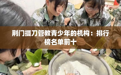 荆门掇刀管教青少年的机构：排行榜名单前十