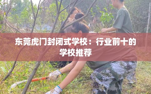 东莞虎门封闭式学校：行业前十的学校推荐