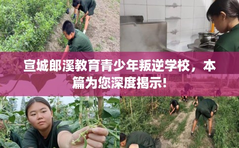 宣城郎溪教育青少年叛逆学校，本篇为您深度揭示!