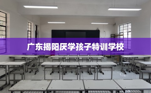 广东揭阳厌学孩子特训学校