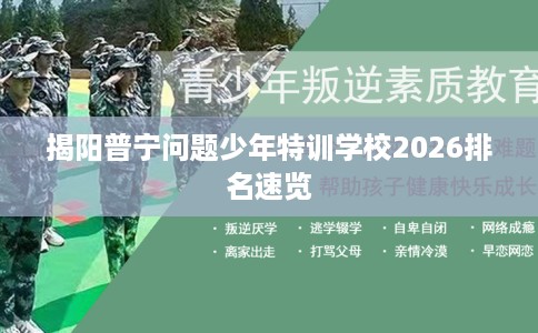 揭阳普宁问题少年特训学校2026排名速览