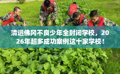 清远佛冈不良少年全封闭学校，2026年超多成功案例这十家学校！