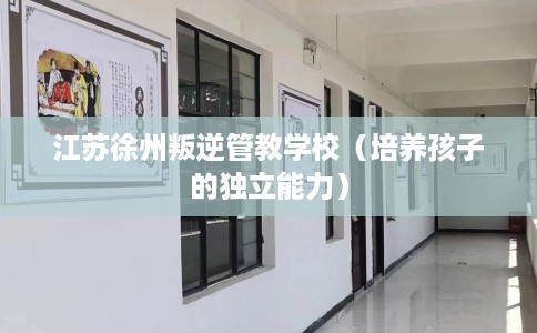 江苏徐州叛逆管教学校（培养孩子的独立能力）