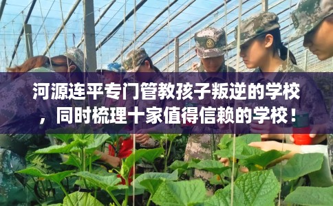 河源连平专门管教孩子叛逆的学校，同时梳理十家值得信赖的学校！