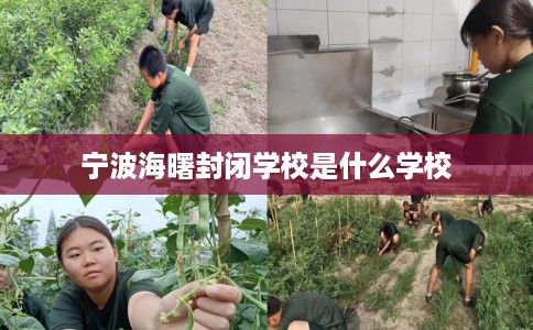 宁波海曙封闭学校是什么学校
