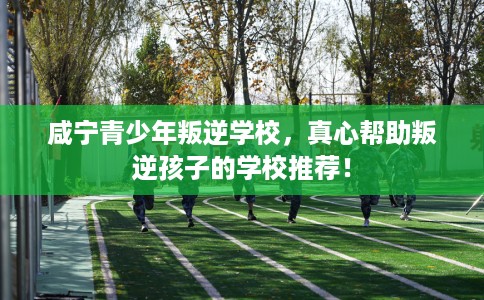 咸宁青少年叛逆学校，真心帮助叛逆孩子的学校推荐！