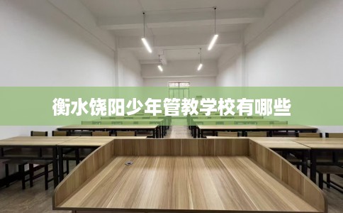 衡水饶阳少年管教学校有哪些