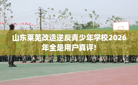 山东莱芜改造逆反青少年学校2026年全是用户真评!