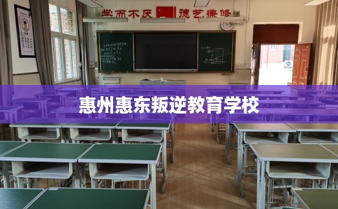 惠州惠东叛逆教育学校