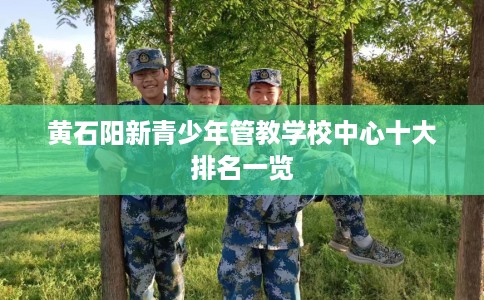 黄石阳新青少年管教学校中心十大排名一览