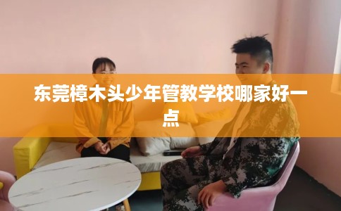 东莞樟木头少年管教学校哪家好一点