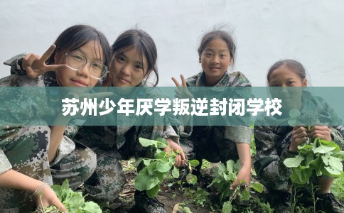 苏州少年厌学叛逆封闭学校