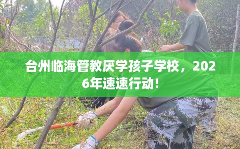 台州临海管教厌学孩子学校，2026年速速行动!