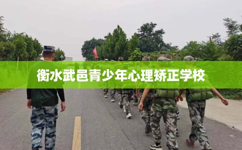 衡水武邑青少年心理矫正学校