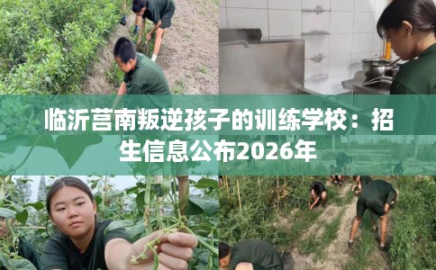 临沂莒南叛逆孩子的训练学校：招生信息公布2026年