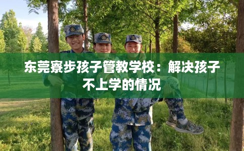 东莞寮步孩子管教学校：解决孩子不上学的情况