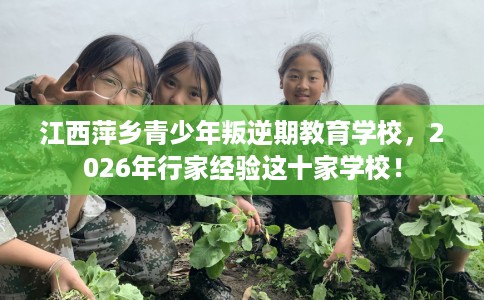 江西萍乡青少年叛逆期教育学校，2026年行家经验这十家学校！