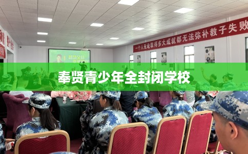 奉贤青少年全封闭学校