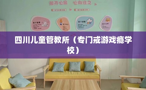 四川儿童管教所（专门戒游戏瘾学校）