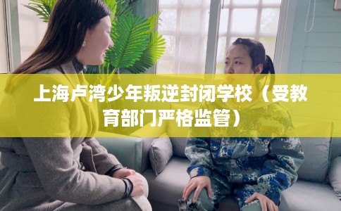 上海卢湾少年叛逆封闭学校（受教育部门严格监管）