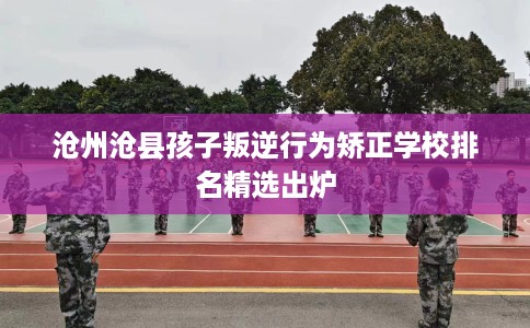 沧州沧县孩子叛逆行为矫正学校排名精选出炉