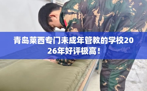 青岛莱西专门未成年管教的学校2026年好评极高！
