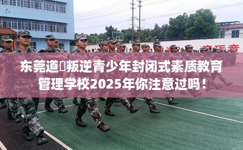 东莞道滘叛逆青少年封闭式素质教育管理学校2025年你注意过吗！
