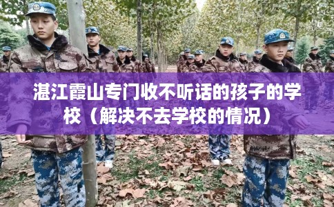 湛江霞山专门收不听话的孩子的学校（解决不去学校的情况）