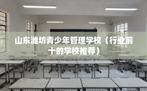 山东潍坊青少年管理学校（行业前十的学校推荐）