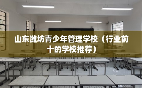 山东潍坊青少年管理学校（行业前十的学校推荐）