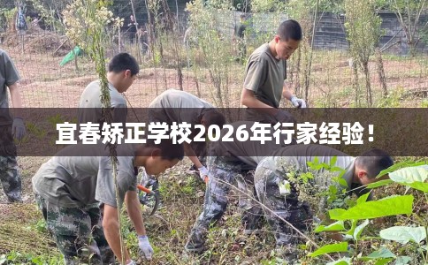 宜春矫正学校2026年行家经验！