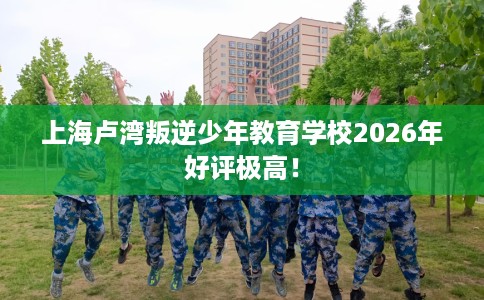 上海卢湾叛逆少年教育学校2026年好评极高！
