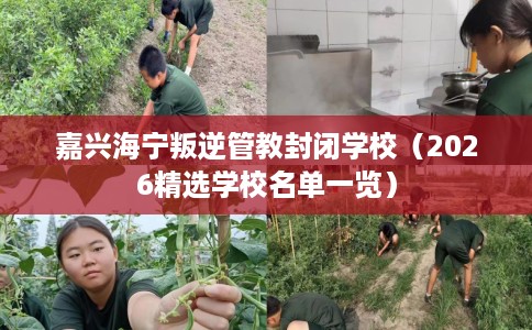 嘉兴海宁叛逆管教封闭学校（2026精选学校名单一览）