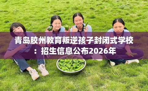 青岛胶州教育叛逆孩子封闭式学校：招生信息公布2026年
