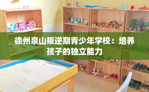 徐州泉山叛逆期青少年学校：培养孩子的独立能力