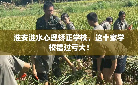 淮安涟水心理矫正学校，这十家学校错过亏大！