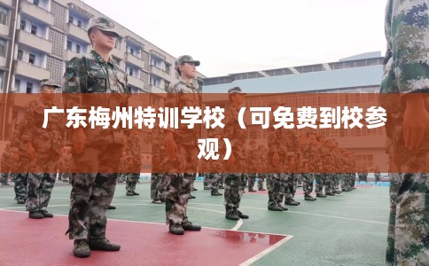 广东梅州特训学校（可免费到校参观）