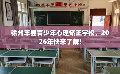 徐州丰县青少年心理矫正学校，2026年快来了解!