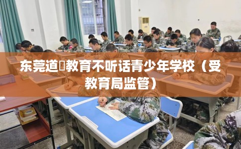 东莞道滘教育不听话青少年学校（受教育局监管）