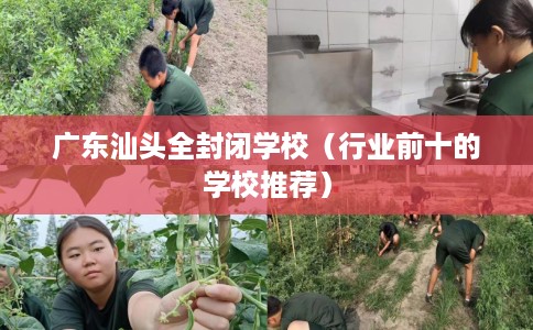 广东汕头全封闭学校（行业前十的学校推荐）