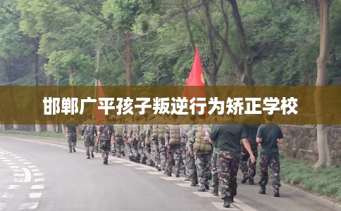 邯郸广平孩子叛逆行为矫正学校