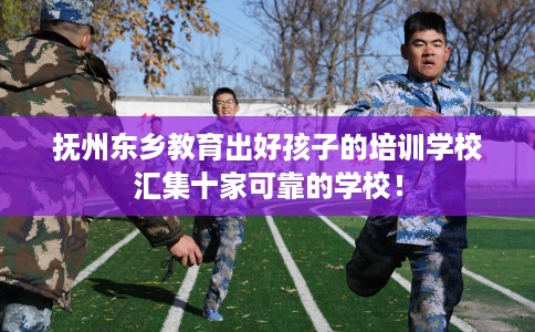 抚州东乡教育出好孩子的培训学校汇集十家可靠的学校！