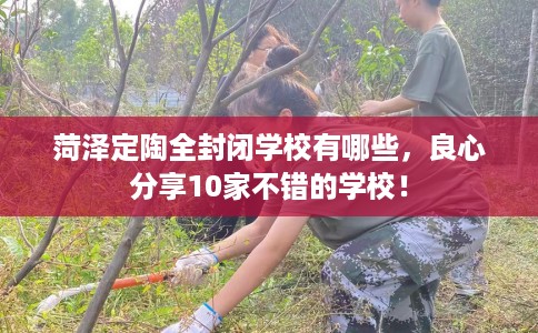 菏泽定陶全封闭学校有哪些，良心分享10家不错的学校！