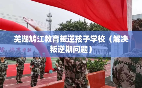 芜湖鸠江教育叛逆孩子学校（解决叛逆期问题）