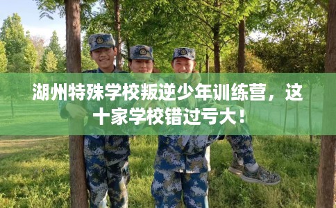 湖州特殊学校叛逆少年训练营，这十家学校错过亏大！