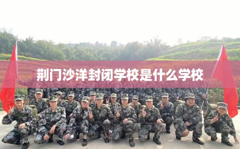 荆门沙洋封闭学校是什么学校