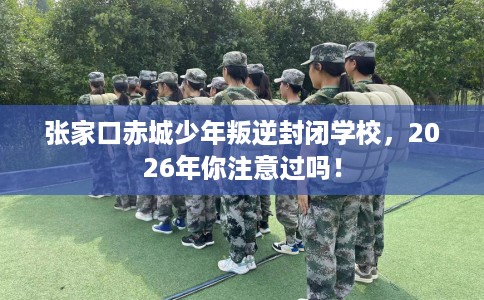 张家口赤城少年叛逆封闭学校，2026年你注意过吗！