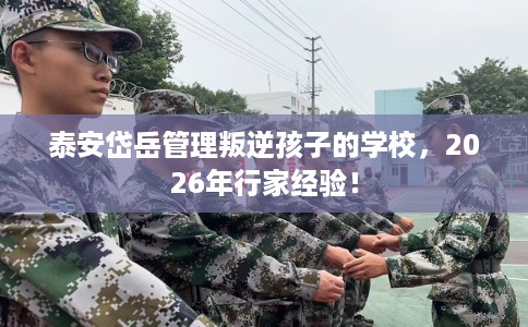 泰安岱岳管理叛逆孩子的学校，2026年行家经验！